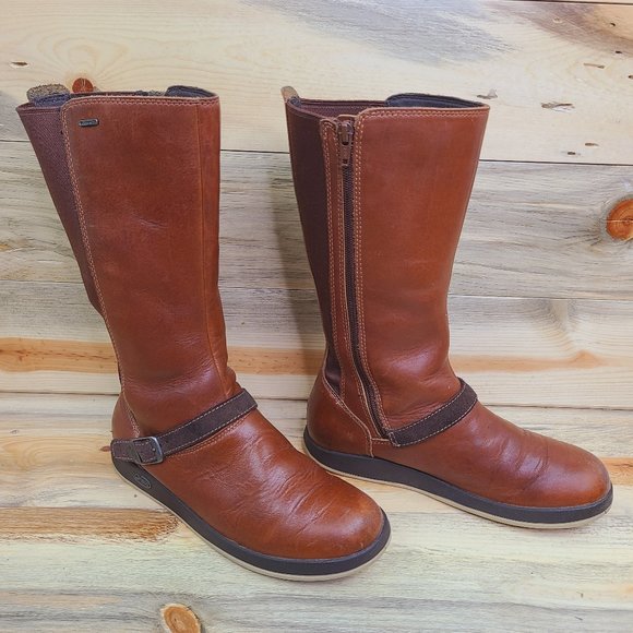 Mocha Bisque Leather Waterproof Boot 